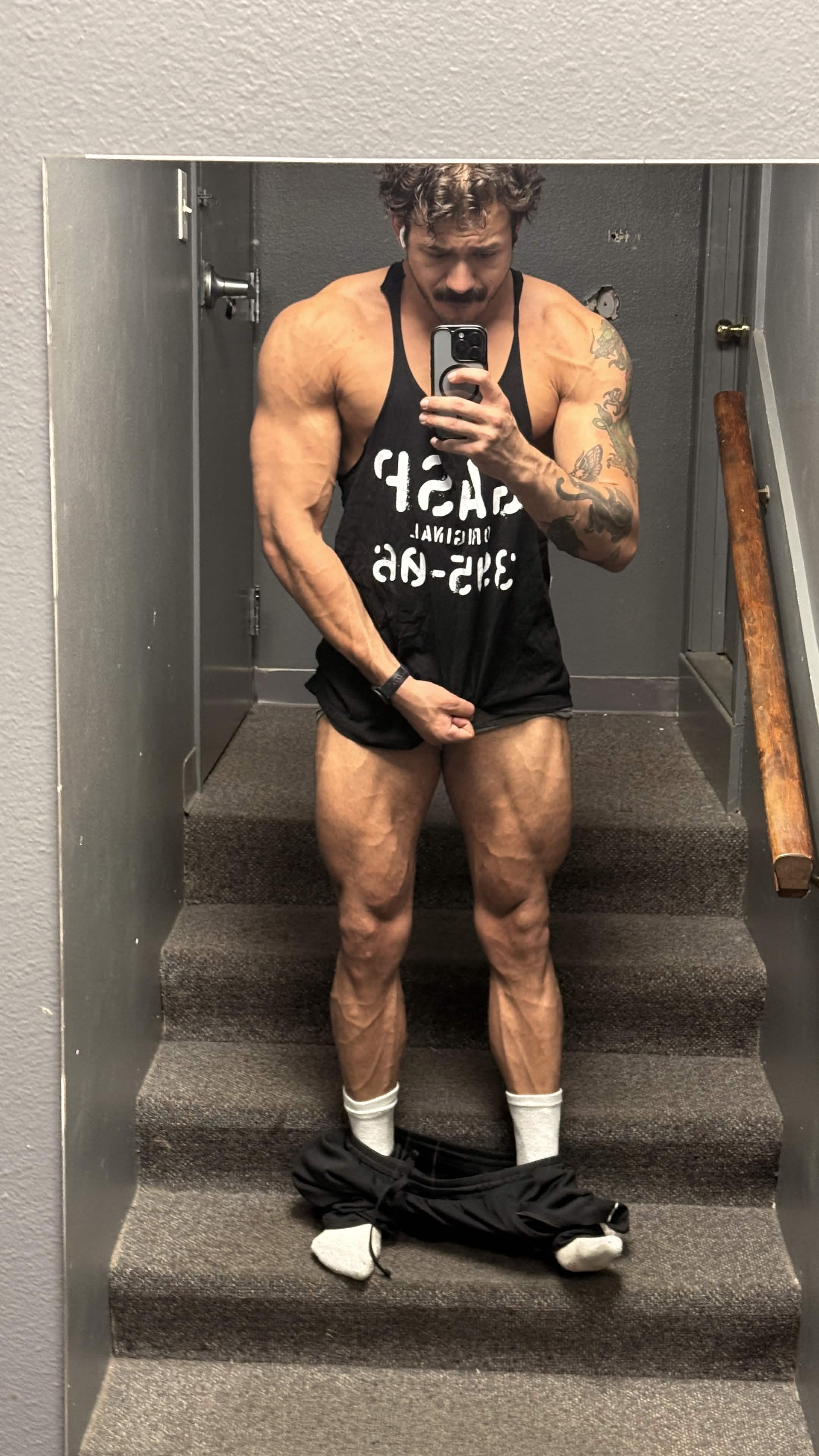 Coach Cam after his transformation